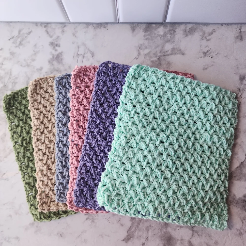 Grey Textured Bath Wash Cloth